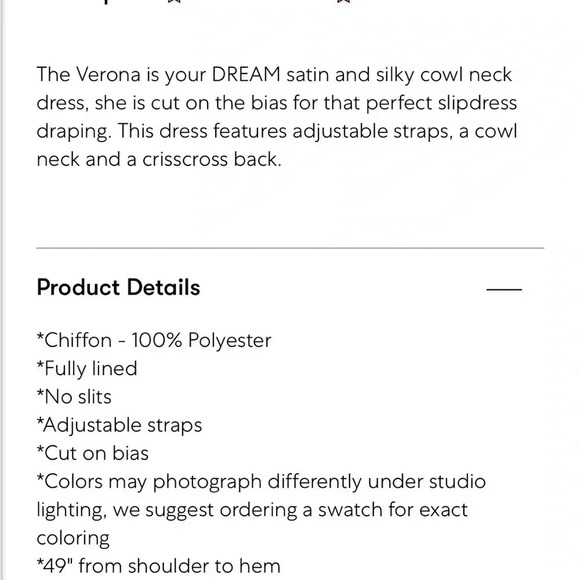 NWT Show Me Your Mumu Veronica Cowl Dress Silver Lux Satin Size Medium - Picture 4 of 6